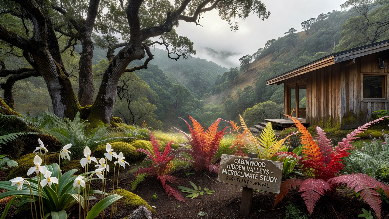 Microclimates: The Hidden Drivers of Rare Plant Persistence in Cabinwood Valleys